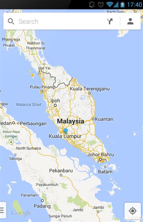 google maps distance malaysia
